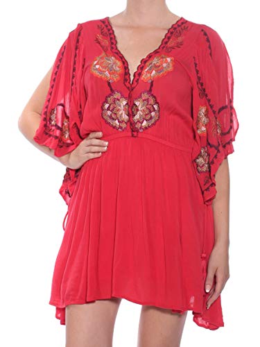 Free People Cora Embroidered Minidress