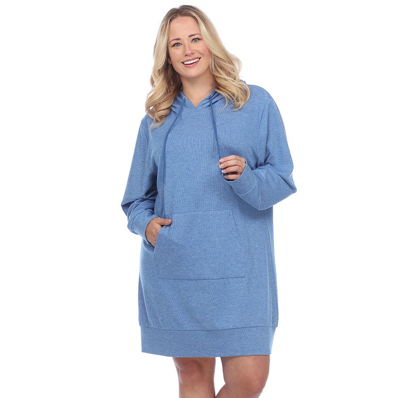 Plus Size Hoodie Sweatshirt Dress