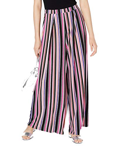 Printed Wide-Leg Pants
