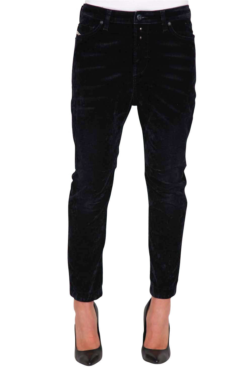 Diesel De Eazee Women Pants 0824G Blue