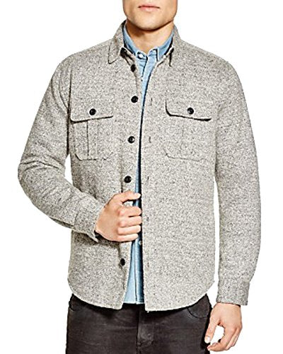 Saturdays NYC Jeremiah CPO Shirt Jacket (ASH, L)