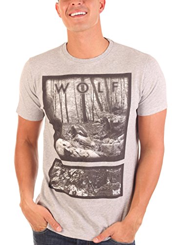 Diesel Men's T-Urbi T-Shirt Light Grey XL
