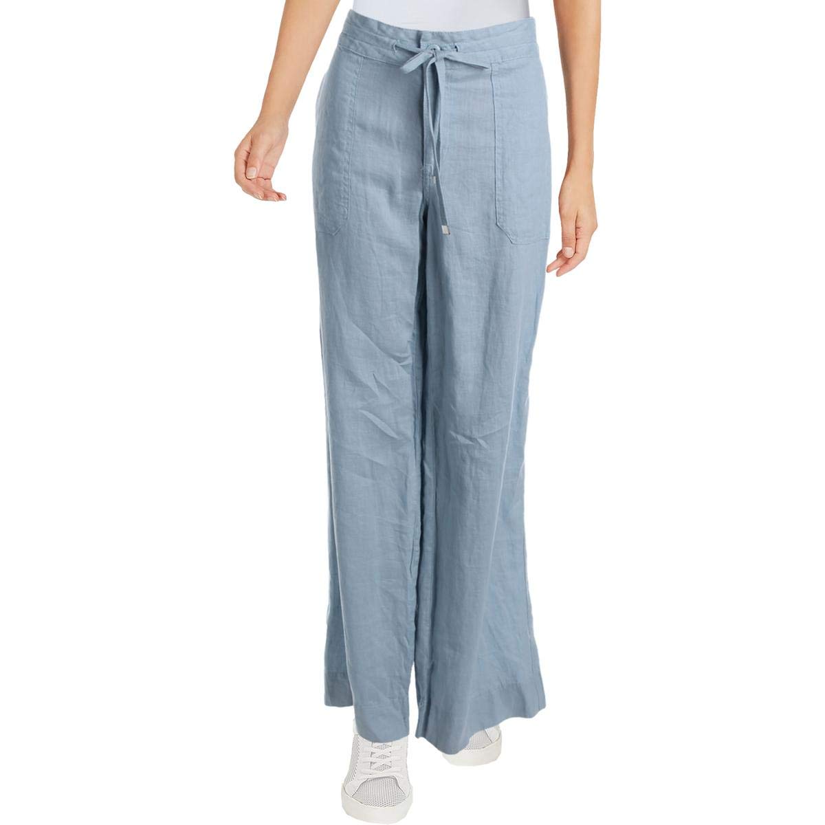 Lauren Ralph Lauren Wide Leg Linen Pants