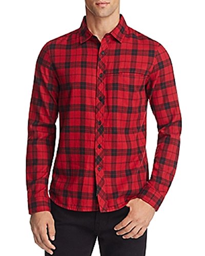 Native Youth Breach Plaid Slim Fit Button-Down Shirt