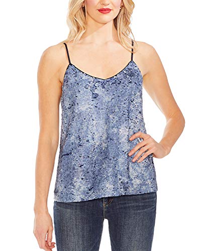 Sequined Tie-Dye Camisole Top