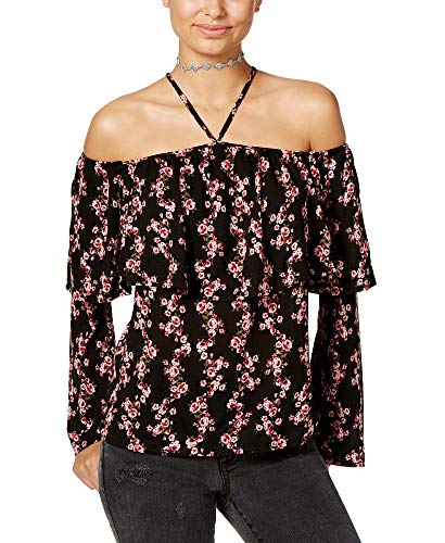Juniors' Cold-Shoulder Top