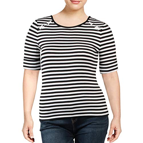 Lauren Ralph Lauren Lace Up Top