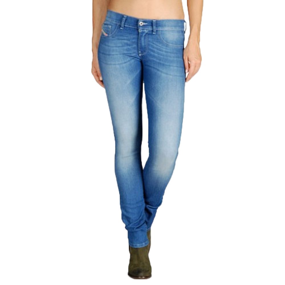 Diesel Womens Livier Flare Pant 0661E Jeans