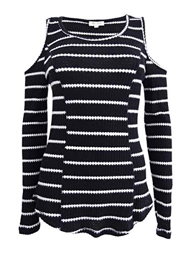 Juniors' Cold-Shoulder Thermal Top