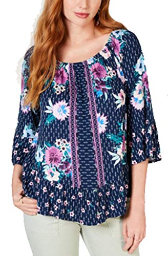 Off-The-Shoulder Floral-Print Top