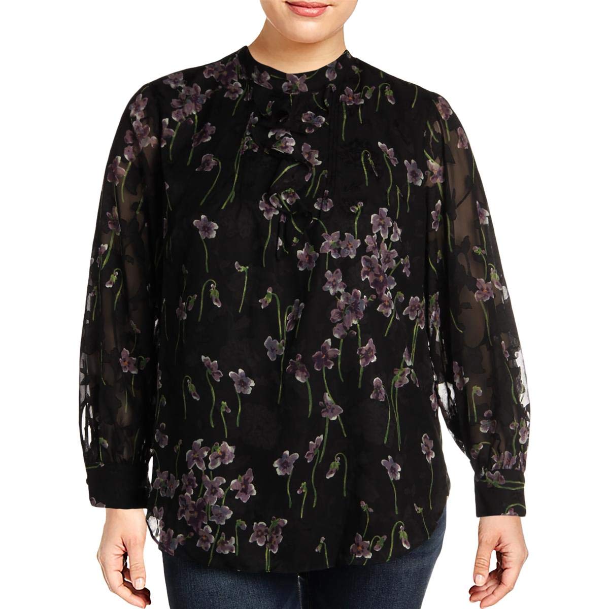 Lauren By Ralph Lauren Womens Blouse