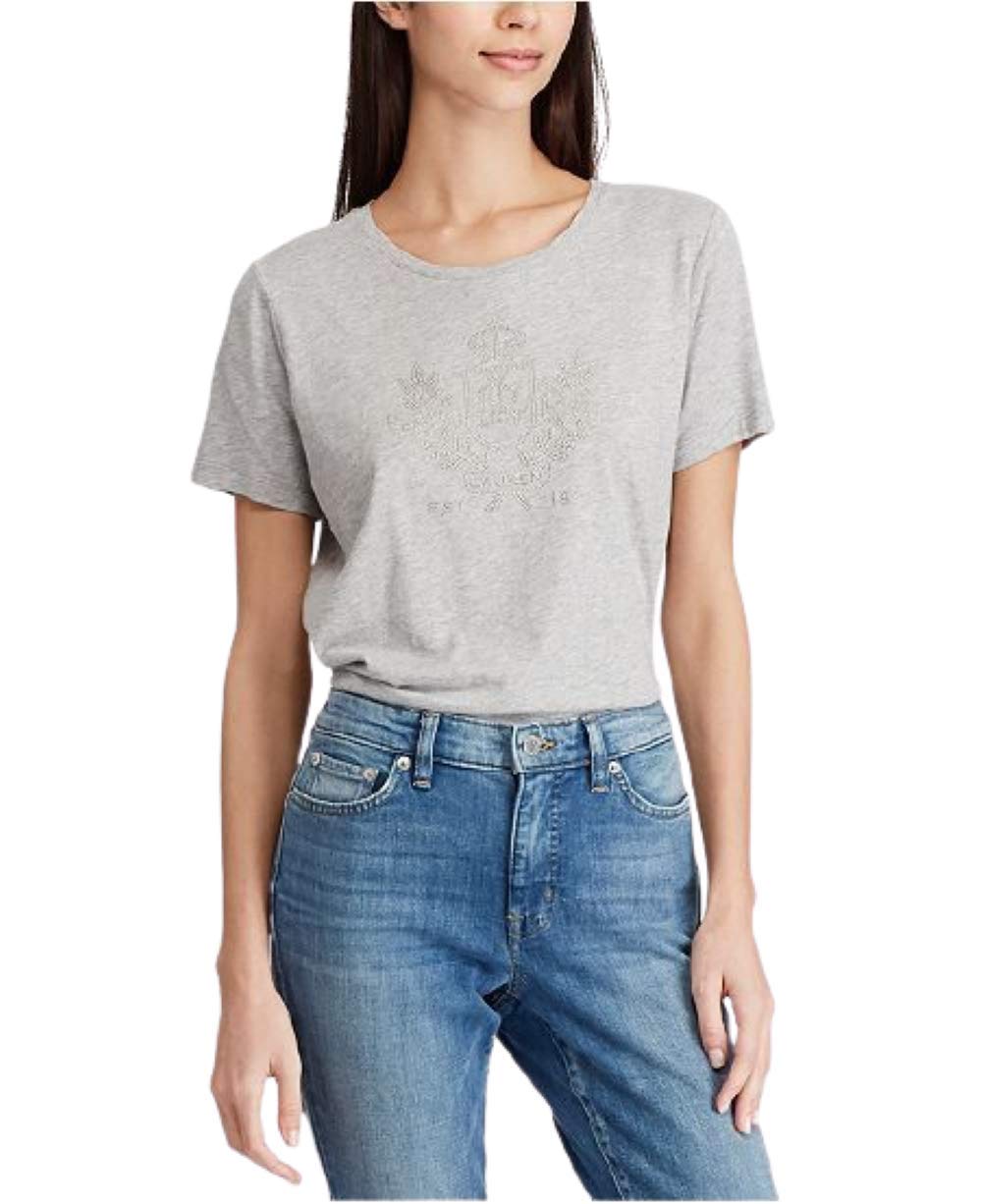 Lauren Ralph Lauren Petite Logo Graphic T-Shirt