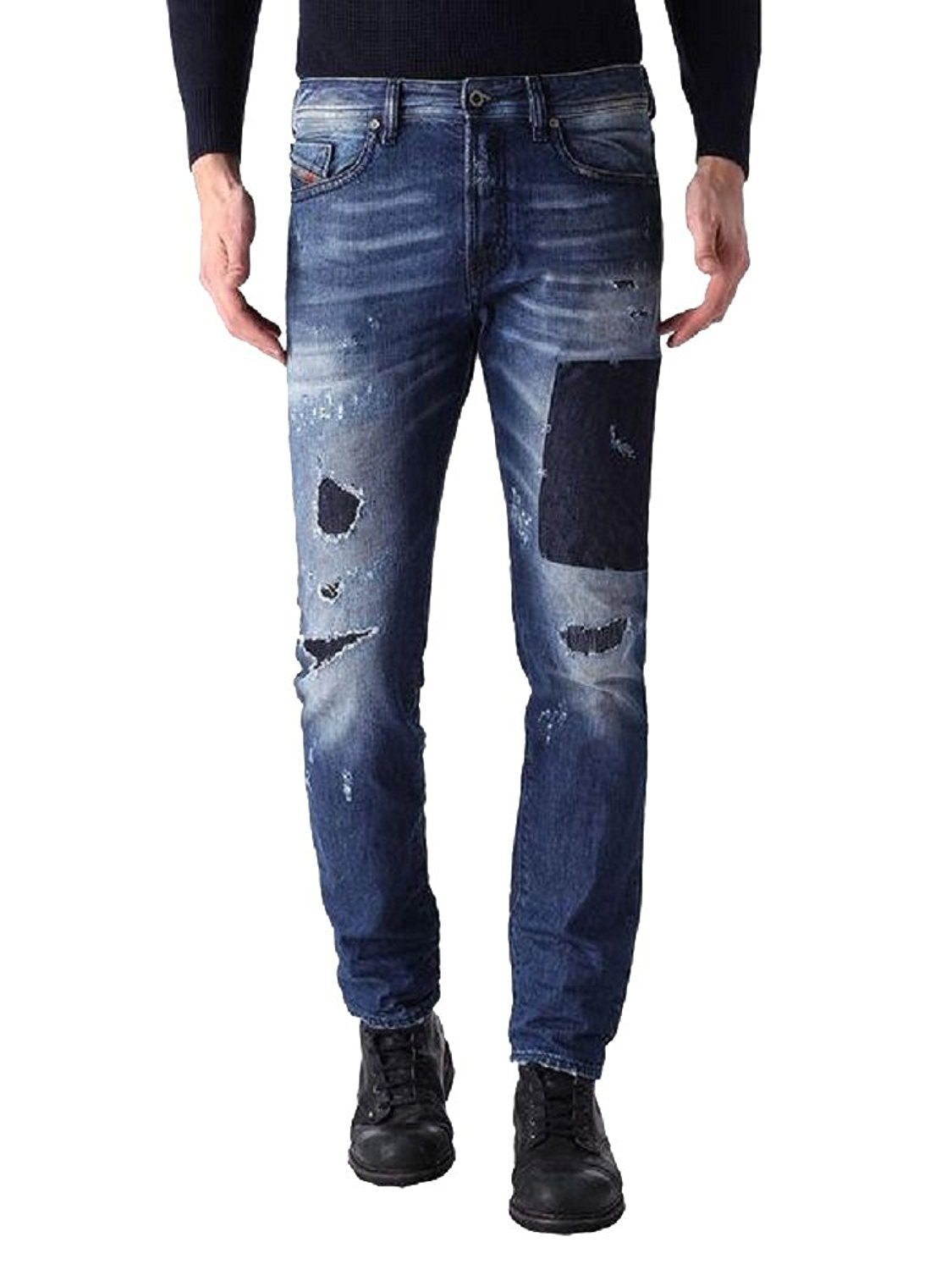 Diesel Men's Buster 0848H Tapered Jeans