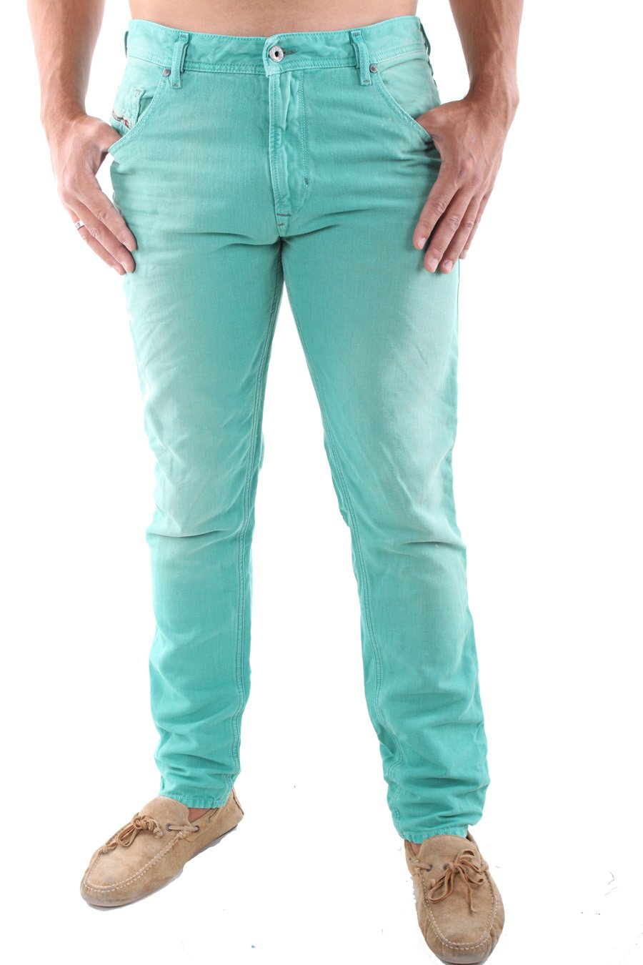 Diesel Men's Krayver Regular Slim Carrot Jeans 0818V