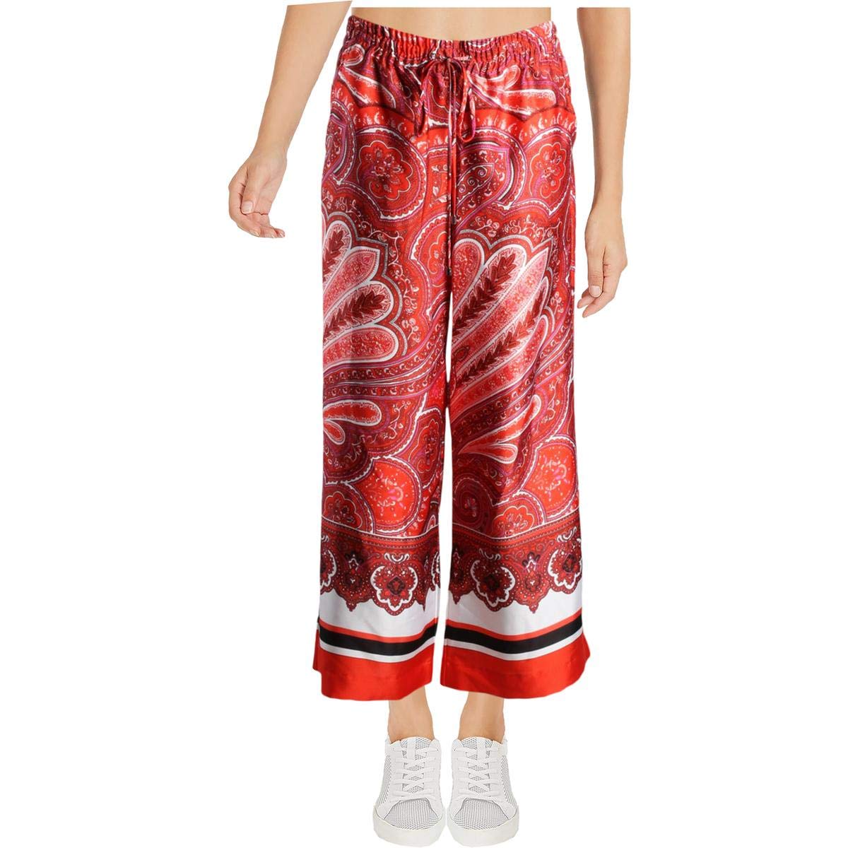 Lauren Ralph Lauren Petite Paisley-Prints Wide-Leg Pants