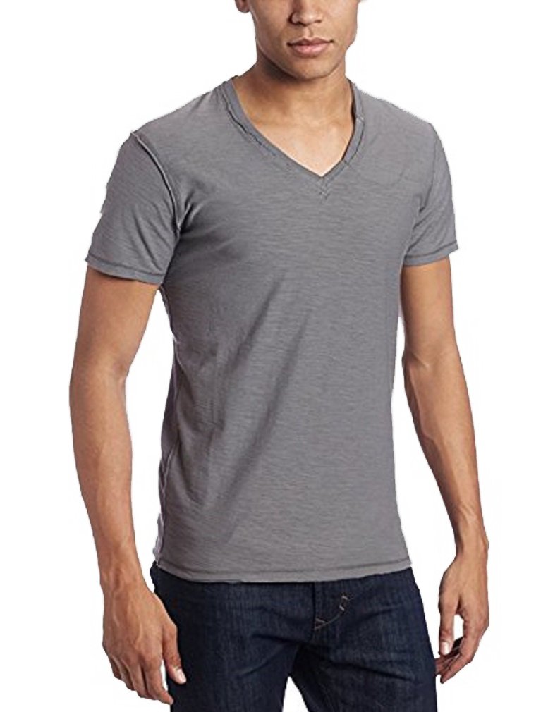 Diesel Men's V-Neck Tee Tos Jersey T-Shirt Deep Blue