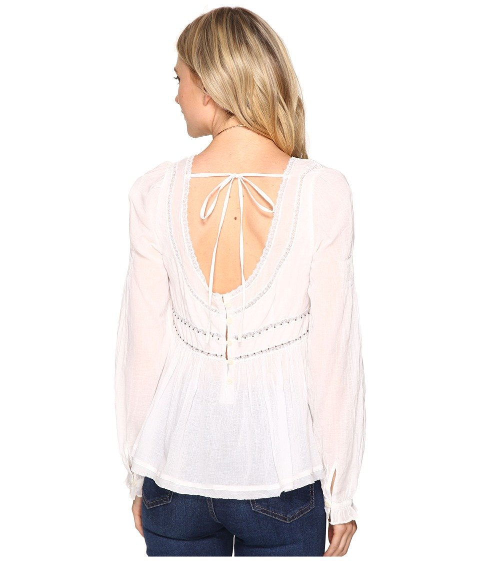 Free People Womens Strangers In Love Top