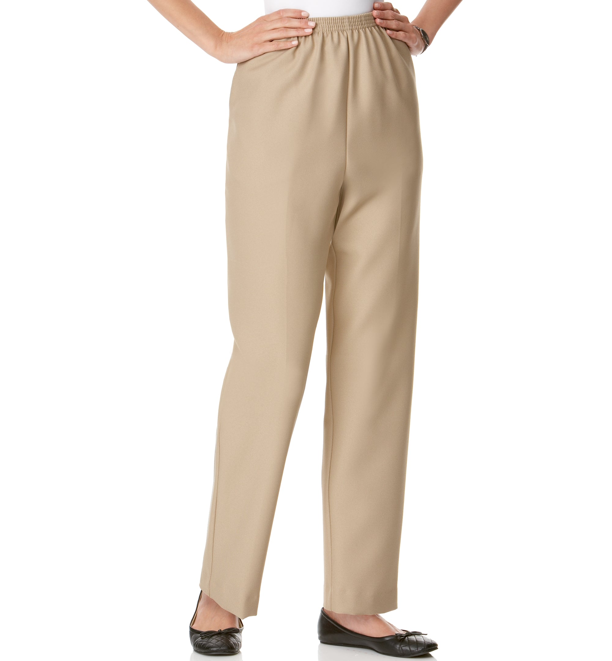 Classics Pull-On Straight-Leg Pants