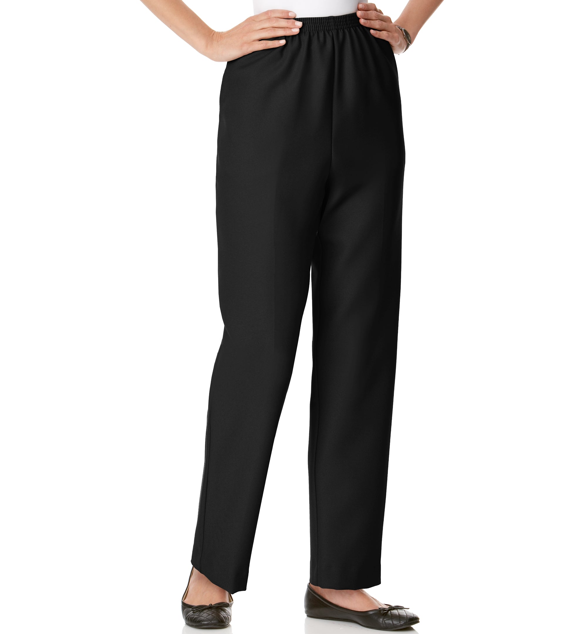 Classics Pull-On Straight-Leg Pants