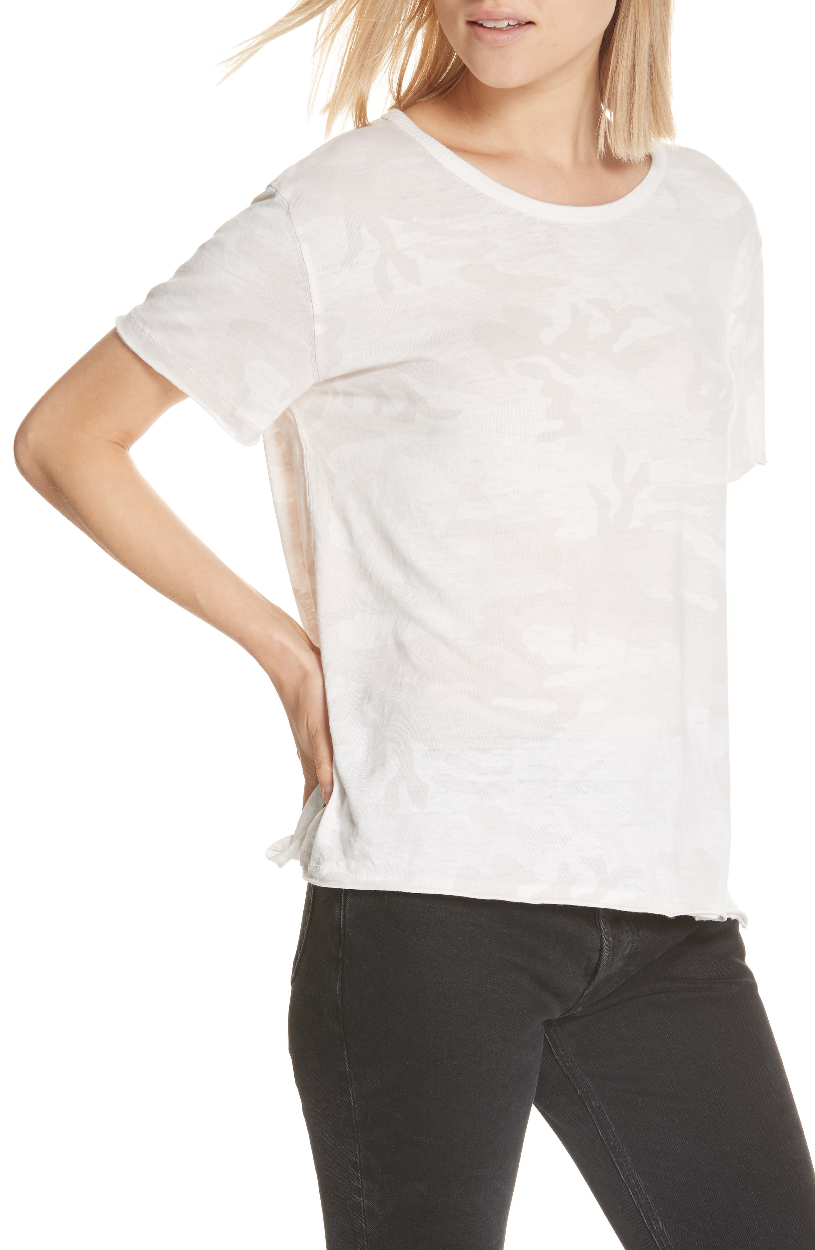 Free People Womens Army Tee