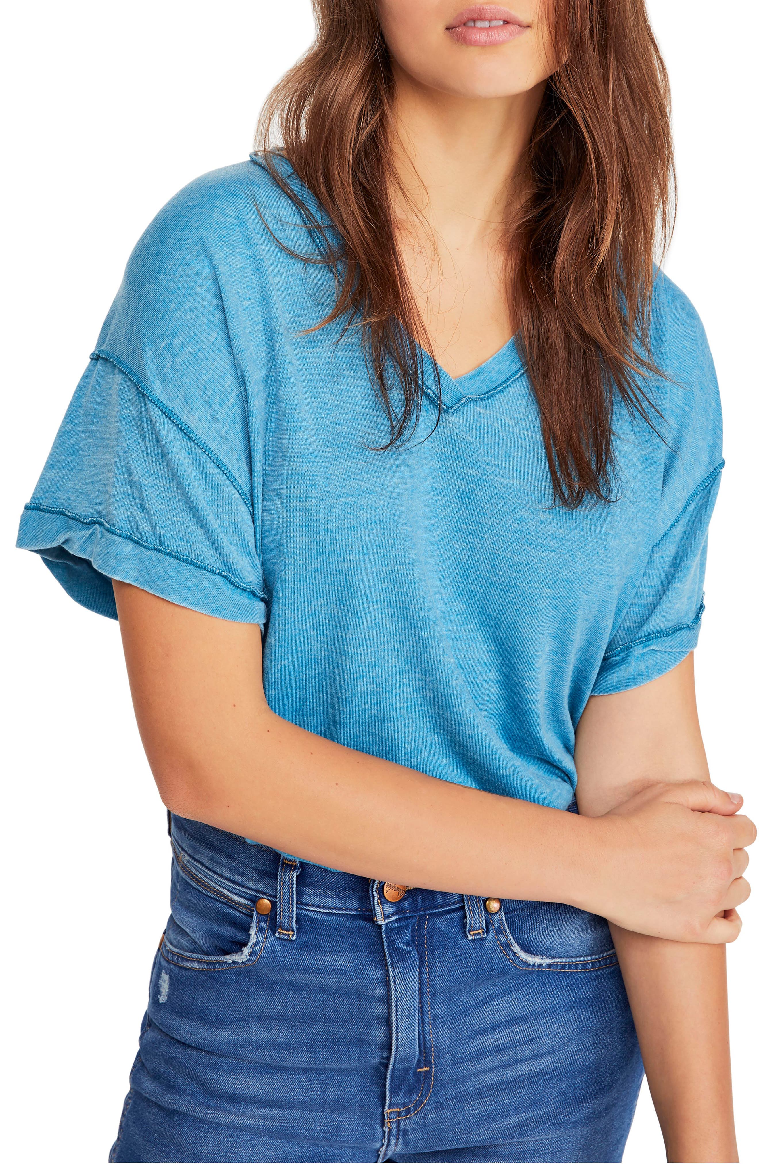 Free People All Mine Open Back T-Shirt