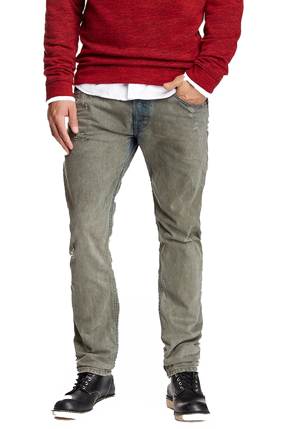 Diesel Belther Regular Slim Tapered Jean 0835F