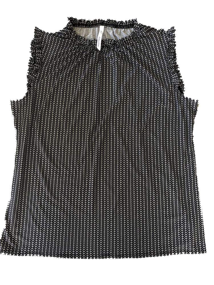 NY Collection Black Blouse