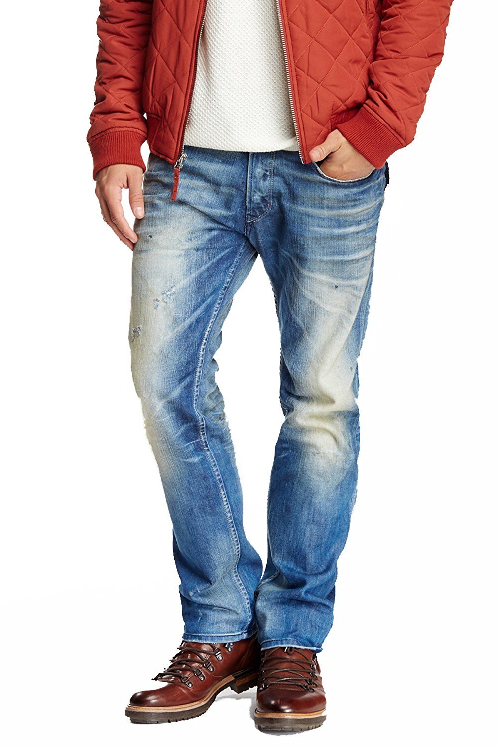 Diesel Poiak Slim Tapered Jean Blue Denim 0808Y