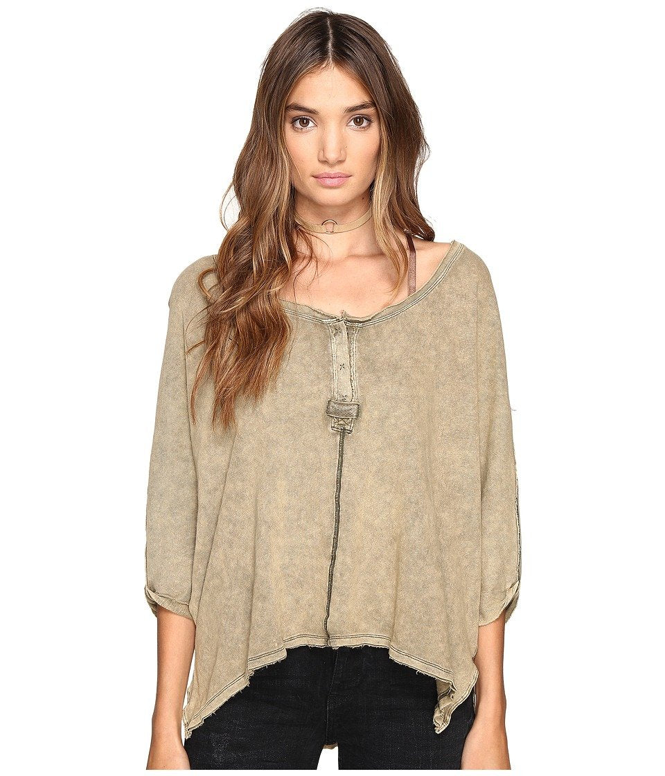 First Base Henley Top