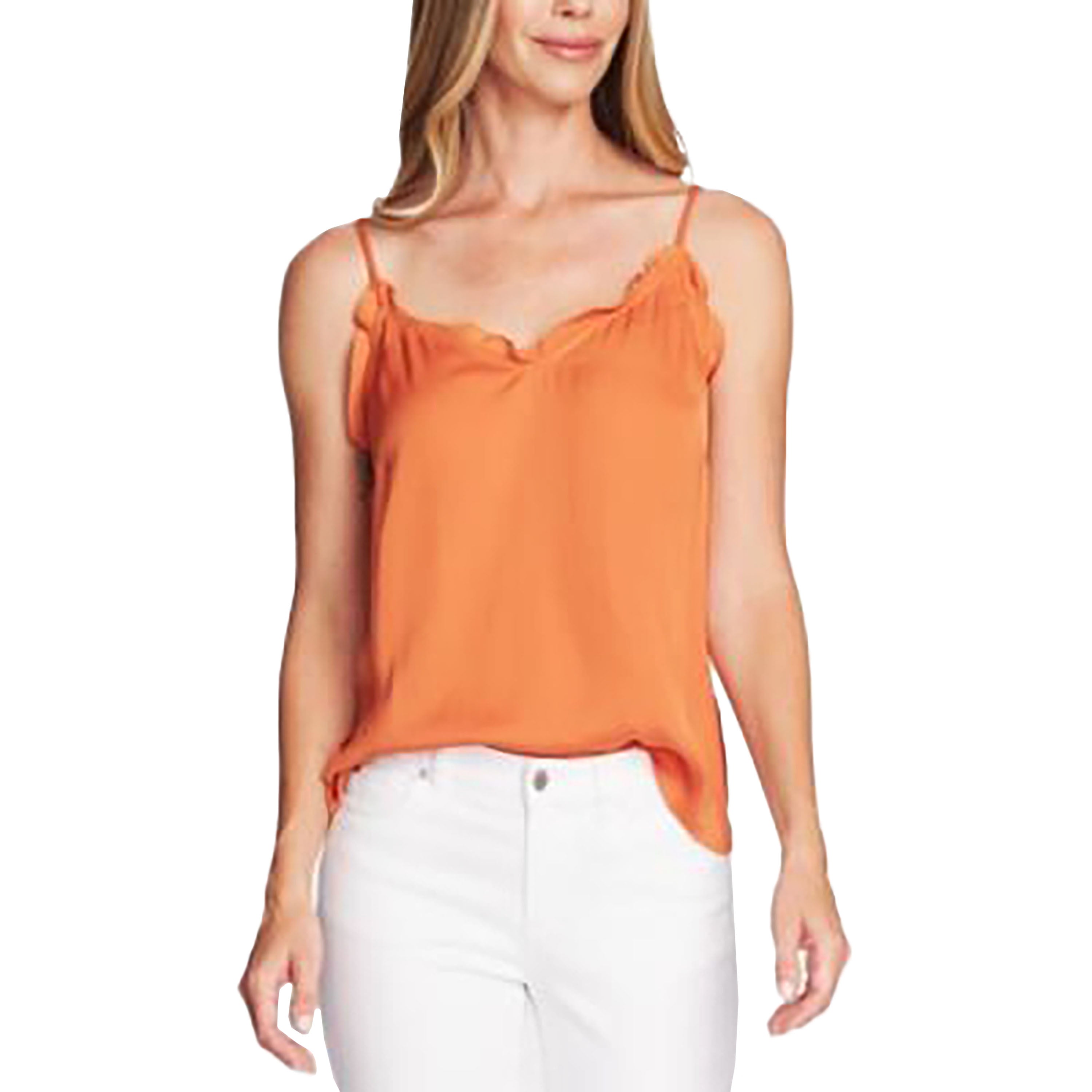 V-Neck Ruffled Camisole
