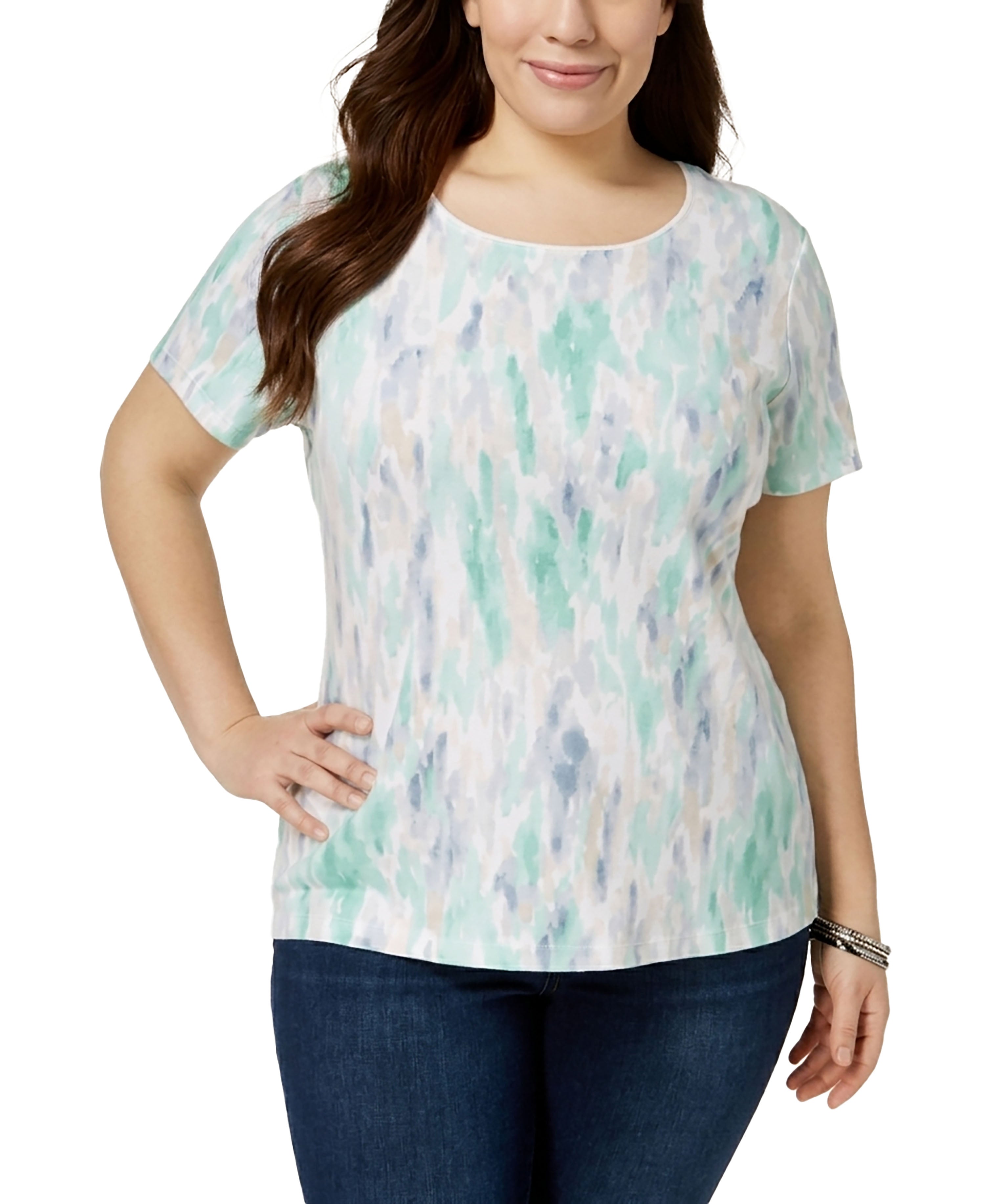 Plus Size Printed T-Shirt