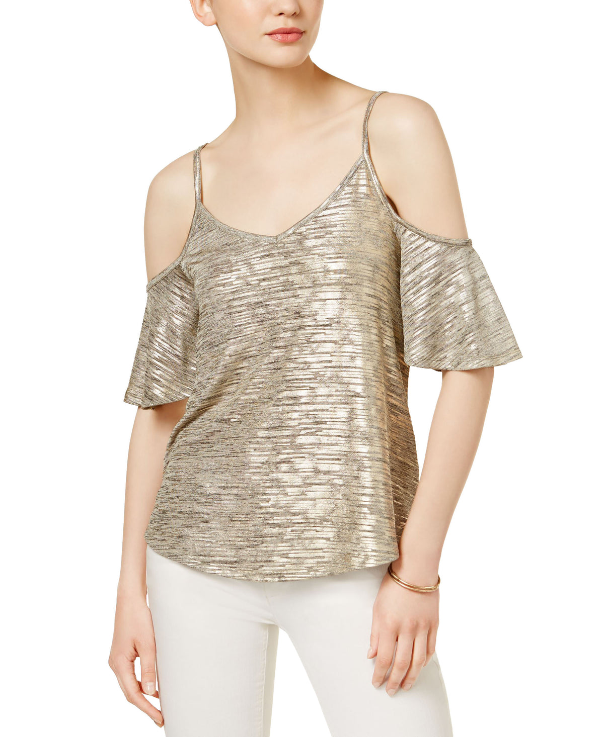 BAR III Cold Shoulder Top
