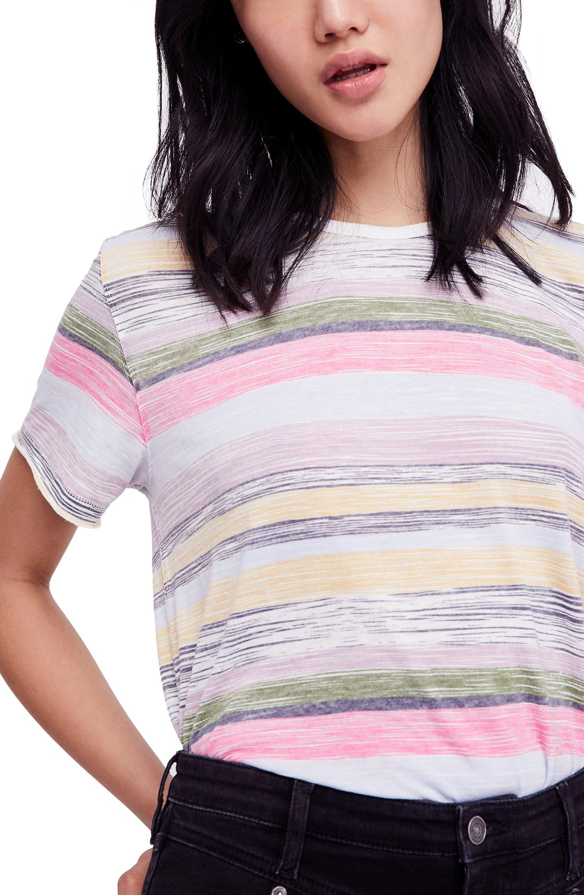 Free People Womens Army Tee