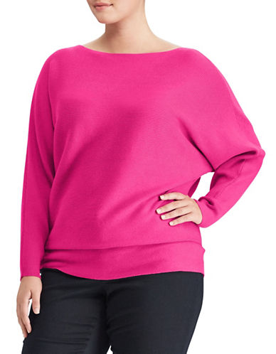 Lauren Ralph Lauren Plus Size Dolman Sleeve Sweater