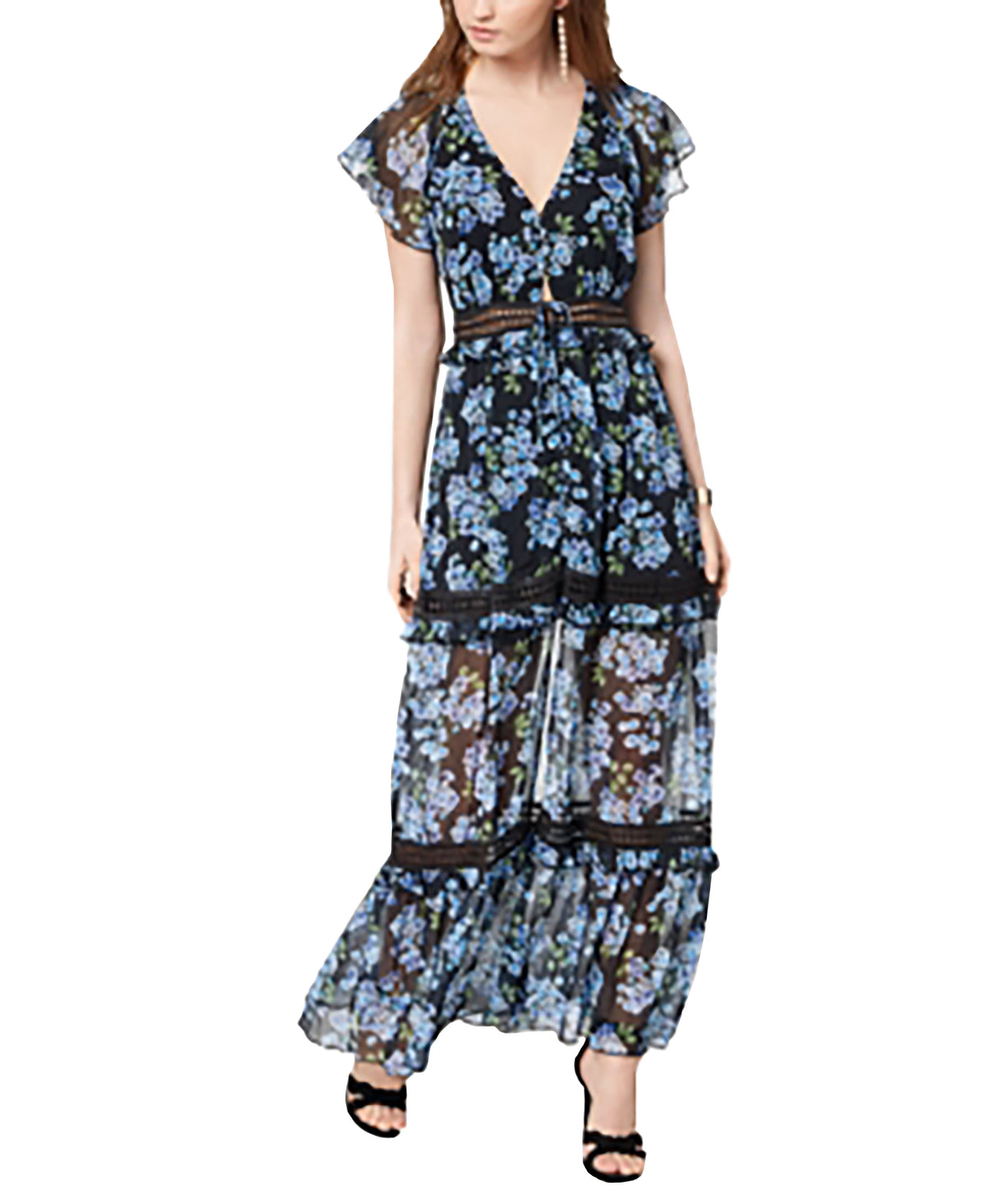 Disney Princess Juniors' Tiered Maxi Dress Multi M
