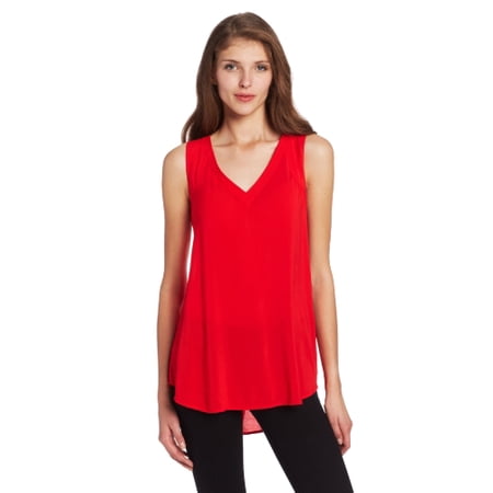 Diesel Women's Taja V-Neck Blouse, Red, XX-Small