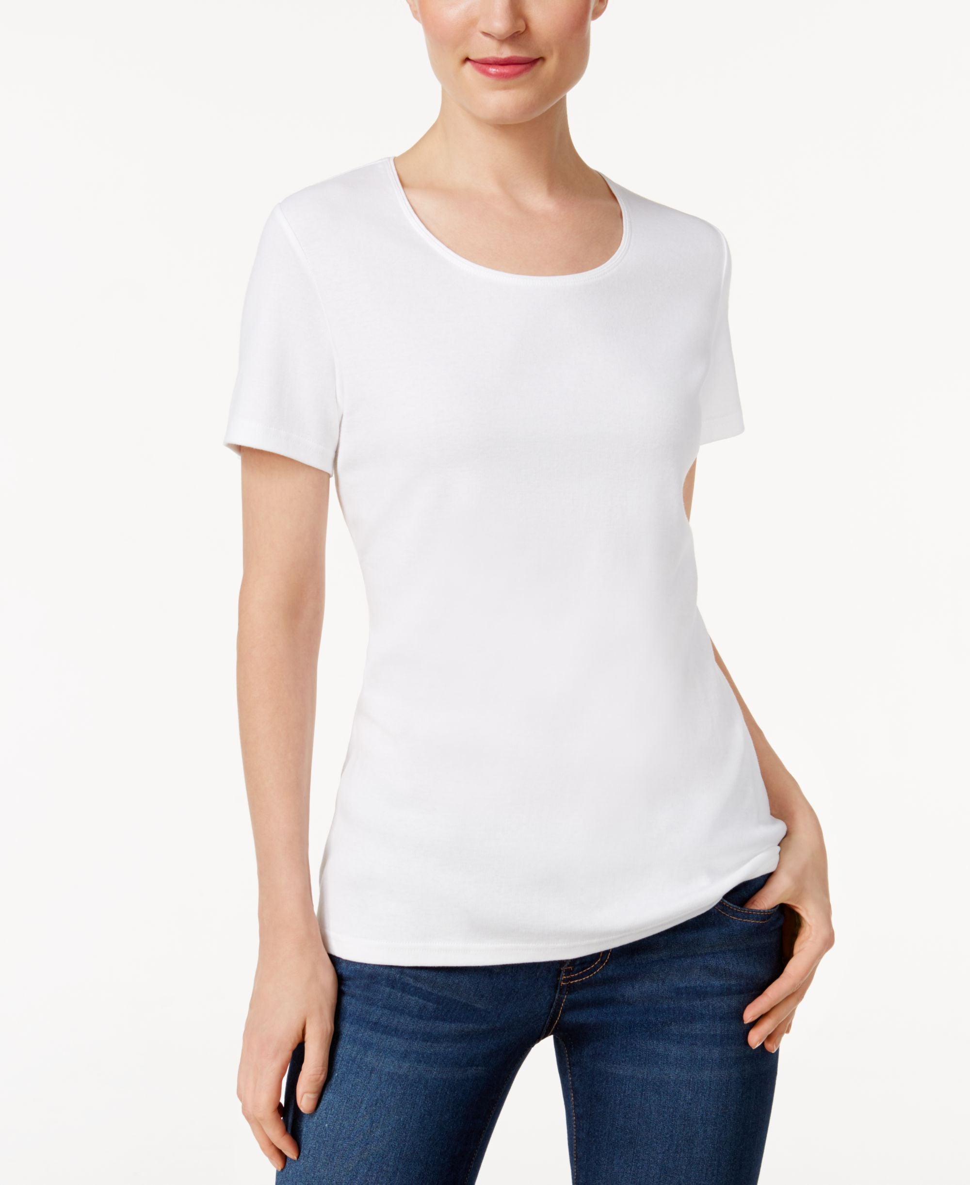Scoop-Neck T-Shirt