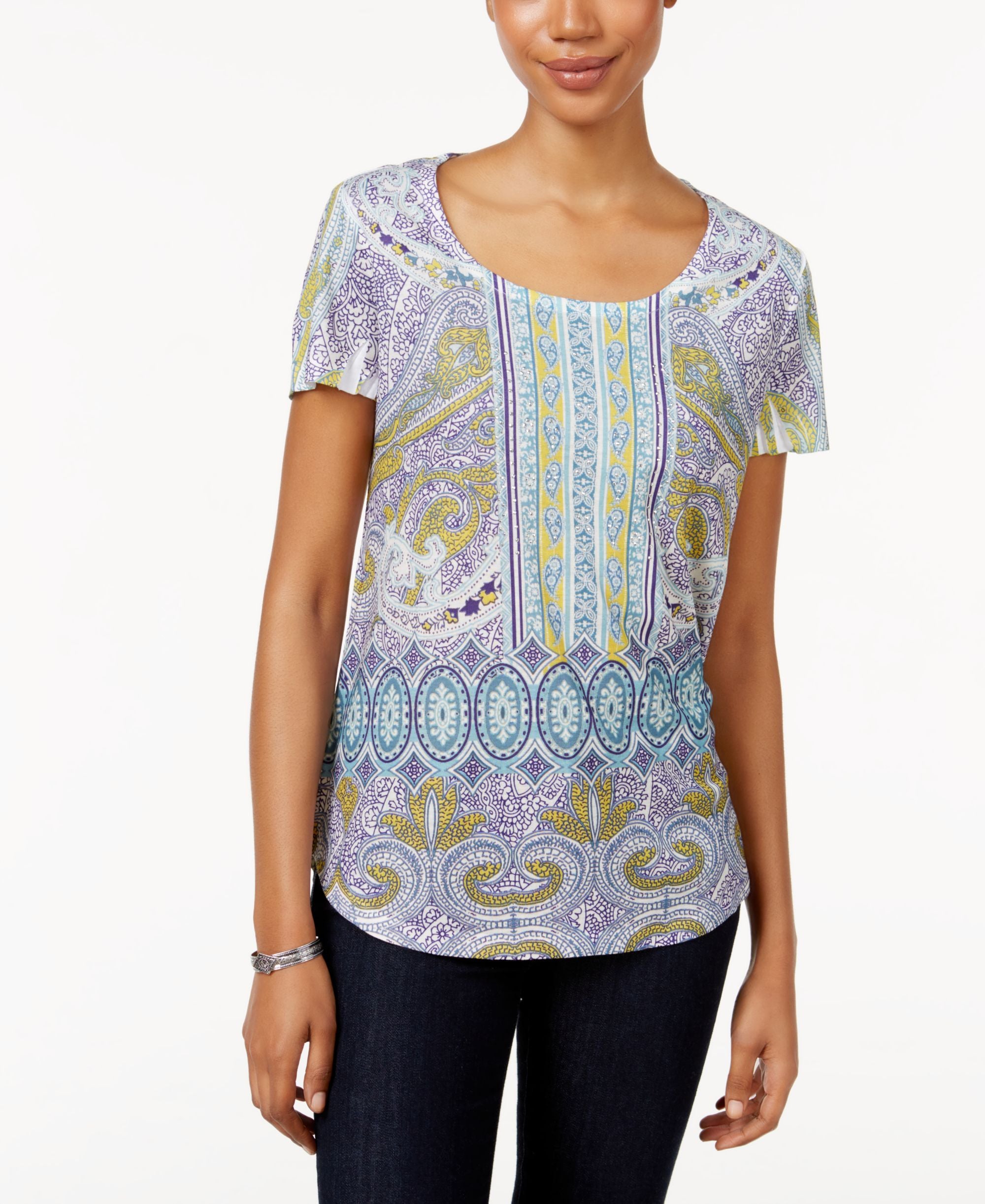 Style & Co Petite Printed T-Shirt