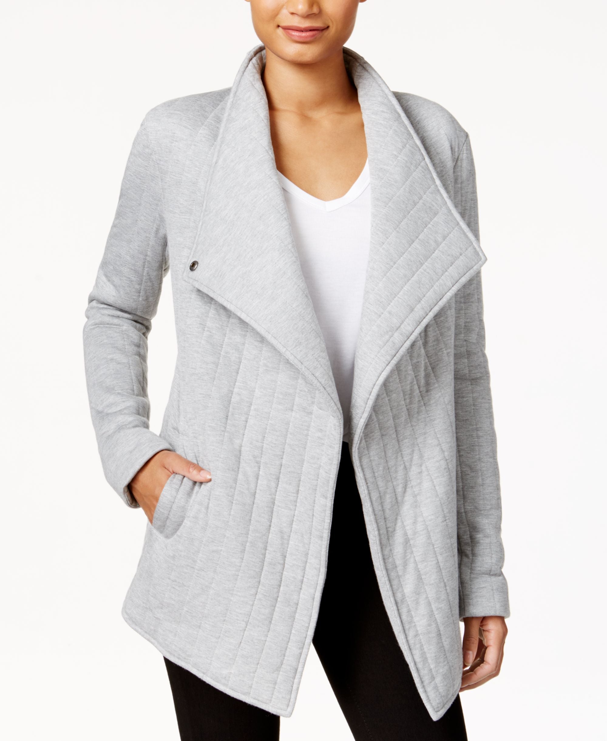 Rachel Rachel Roy Quilted Asymmetrical Jacket