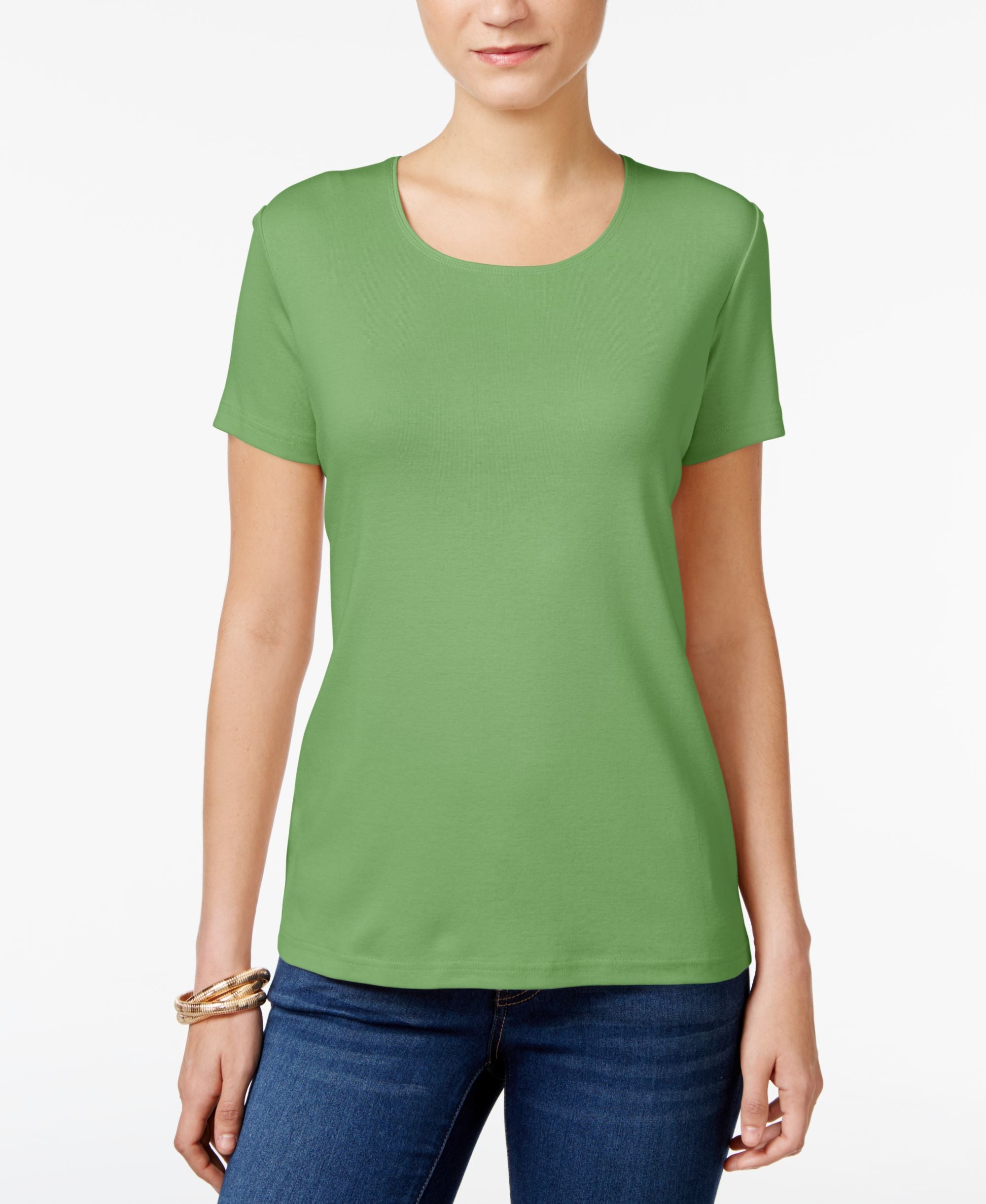 Scoop-Neck T-Shirt
