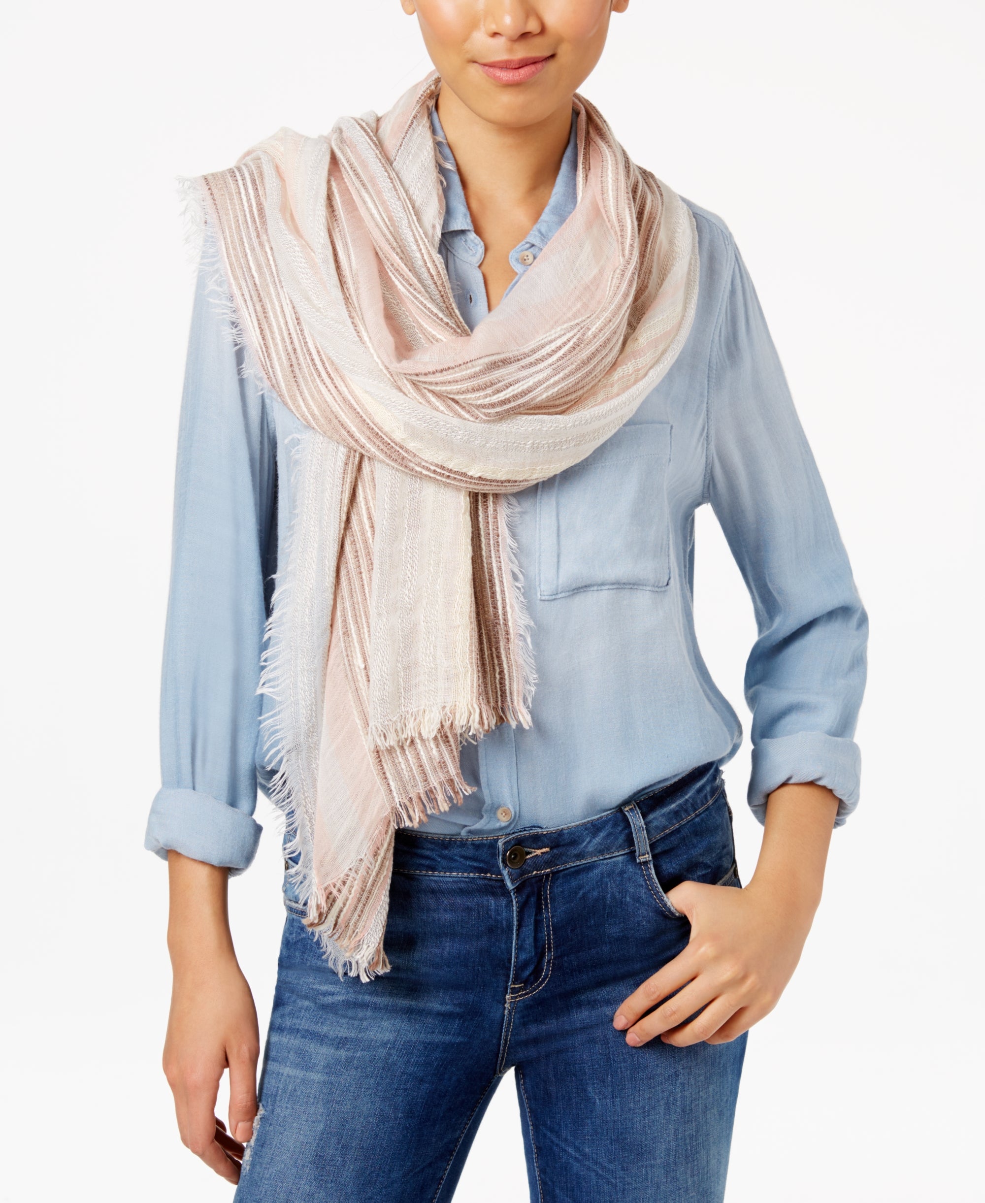 I.N.C. Seaside Stripe Wrap