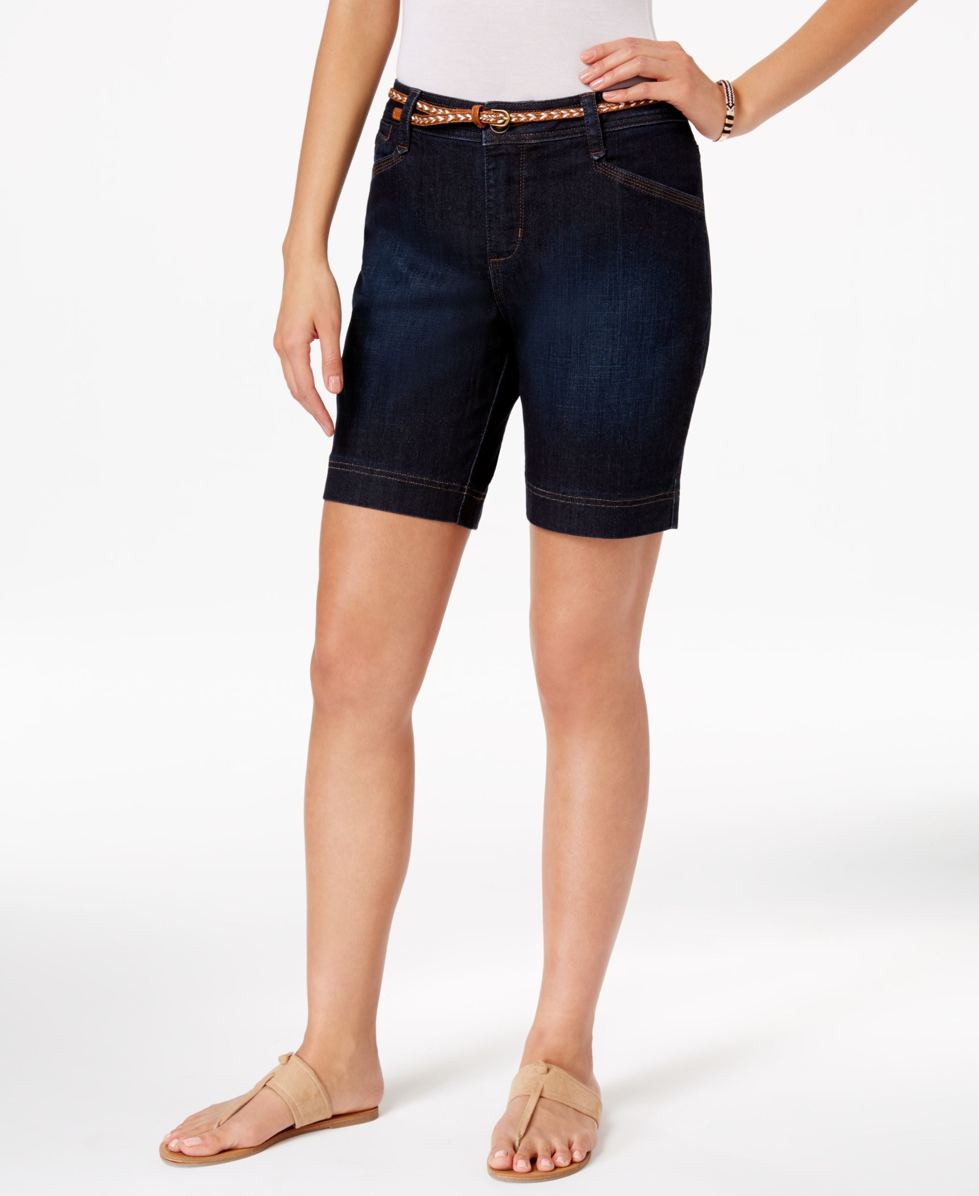 Lee Platinum Georgia Belted Shorts