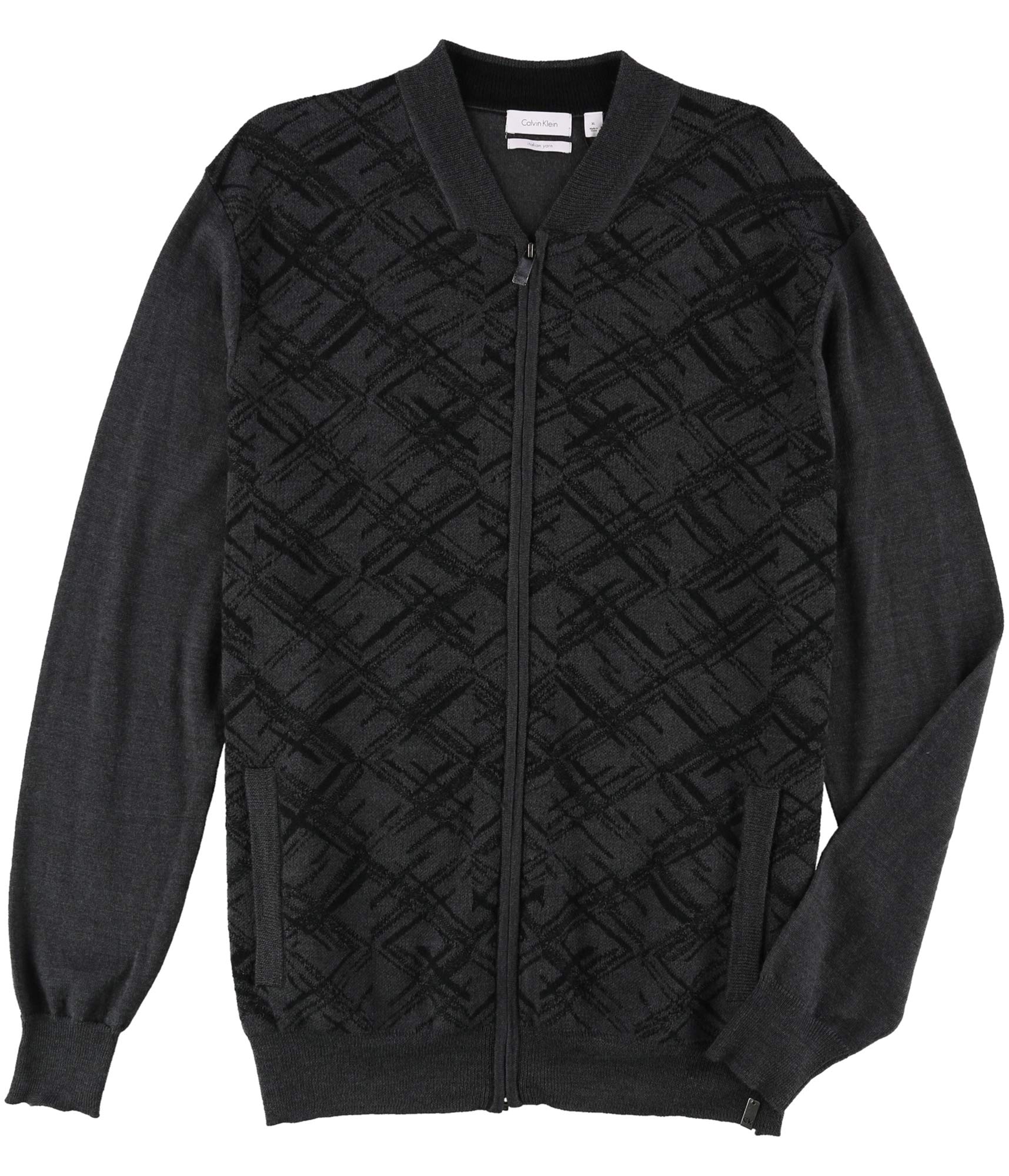 Calvin Klein Mens Ansa Cardigan Sweater