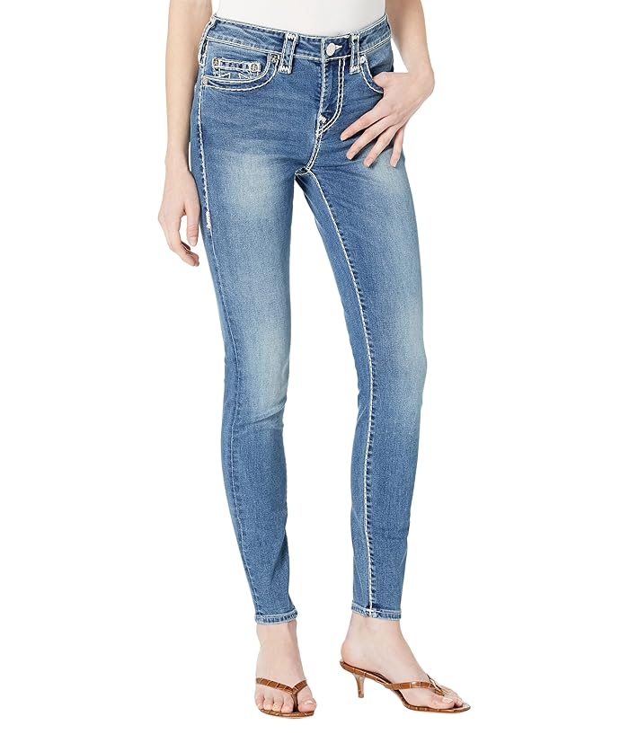 Women's Halle Mid Rise Super T Skinny Jeans