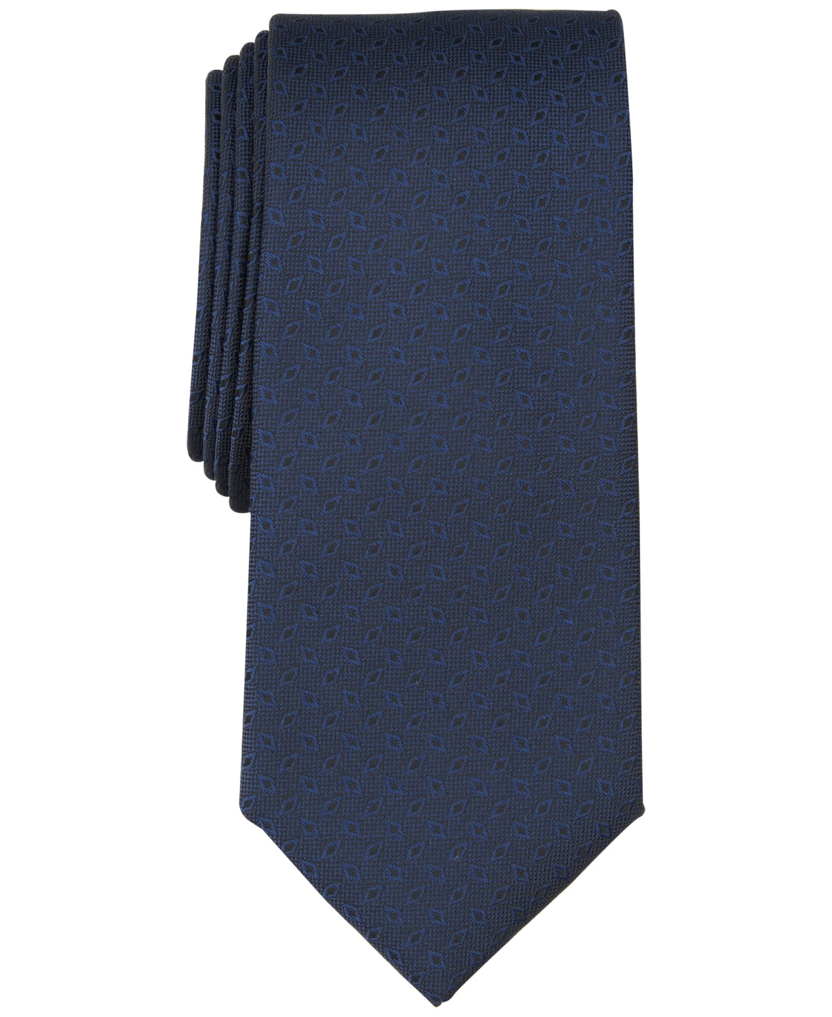 Men's Lunar Geo-Print Solid Tie