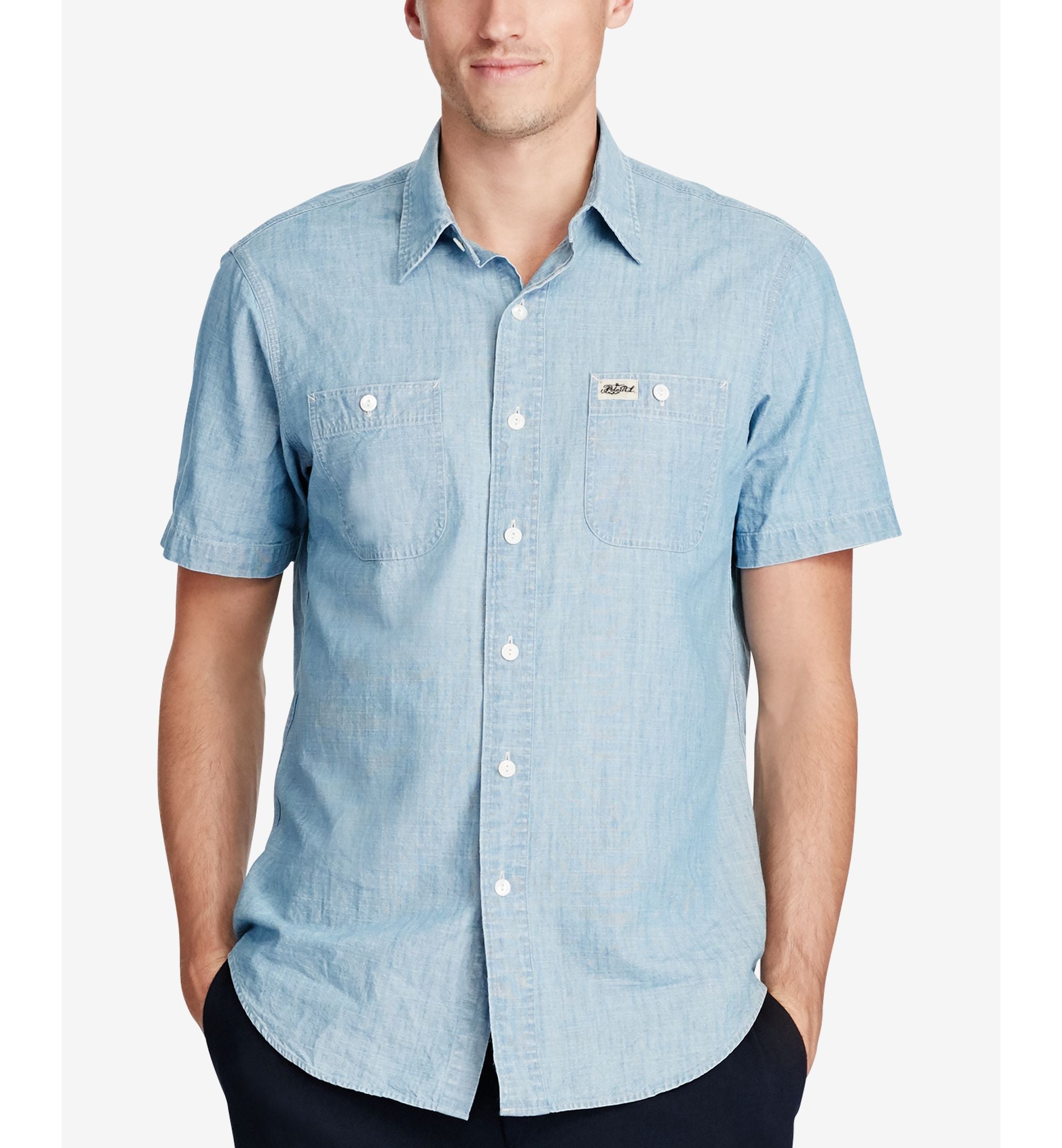 Polo Ralph Lauren Mens Chambray Workshirt