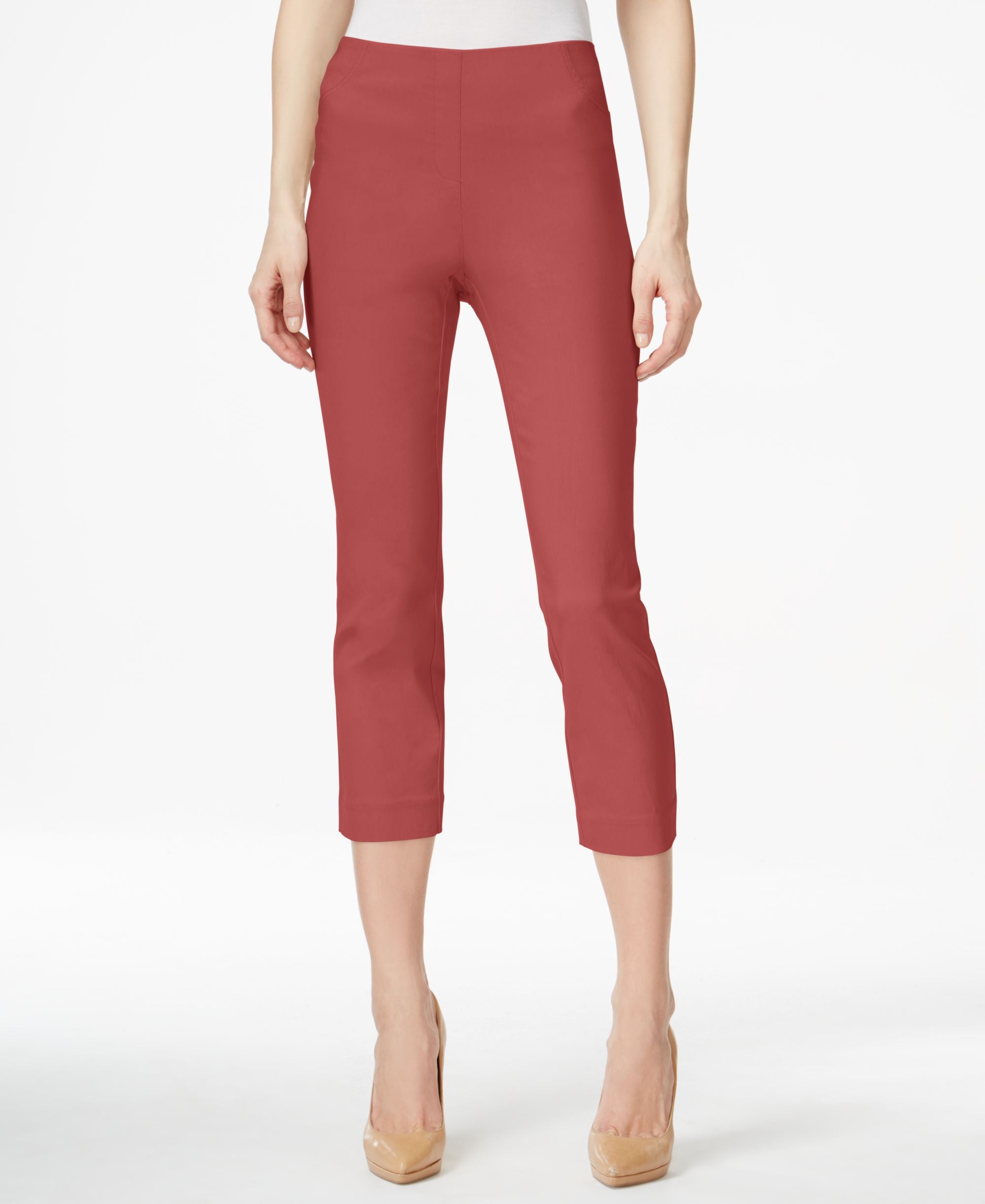 Petite Pull-On Capri Pants