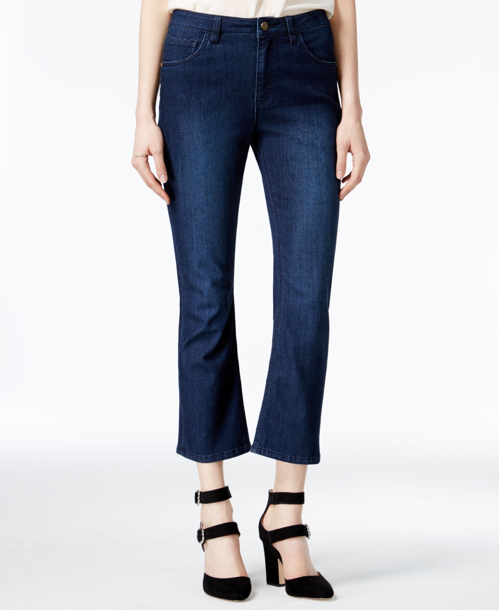 Rachel Rachel Roy Cropped Flared Jeans