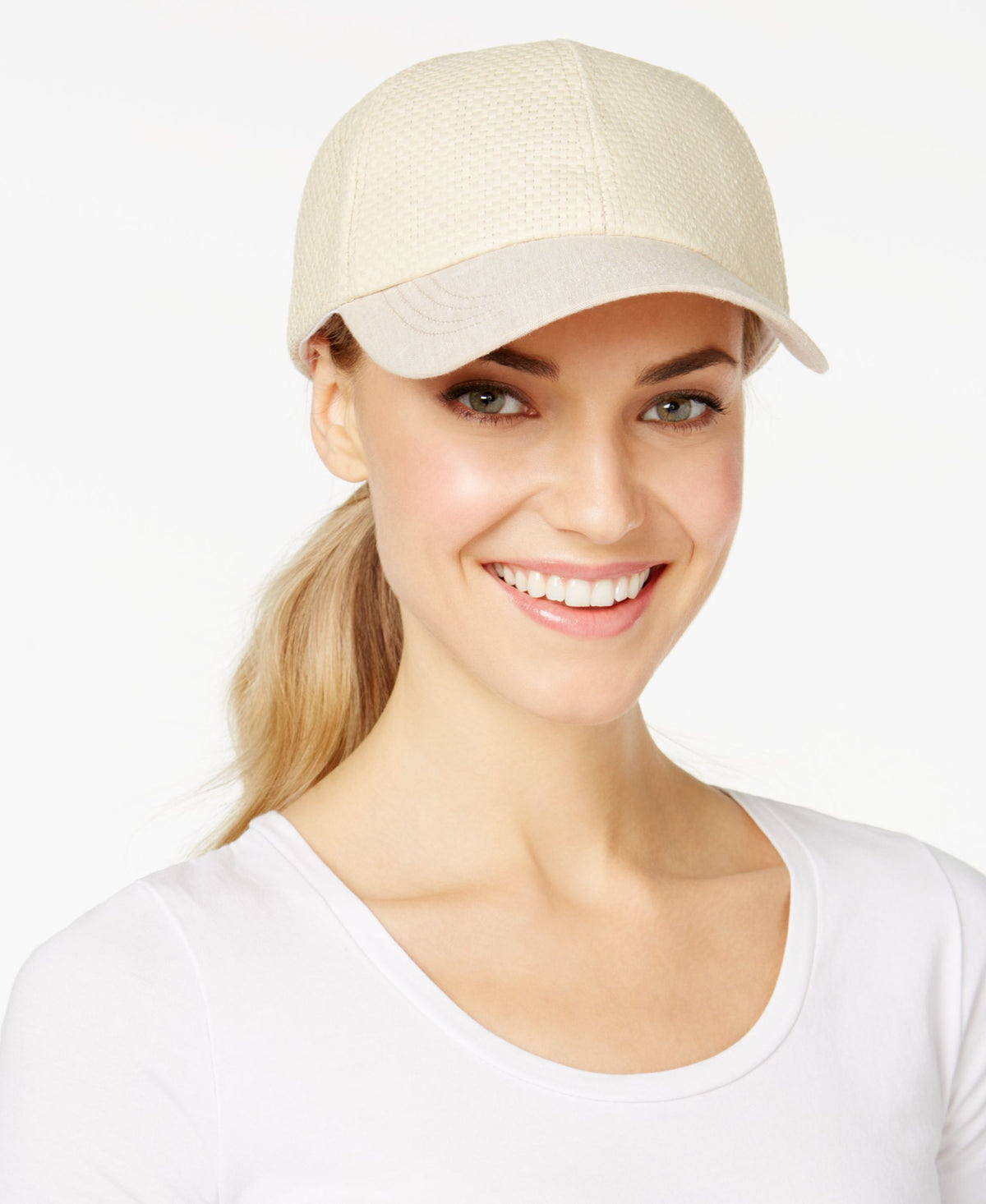 INC International Concepts Mixed Material Baseball Cap