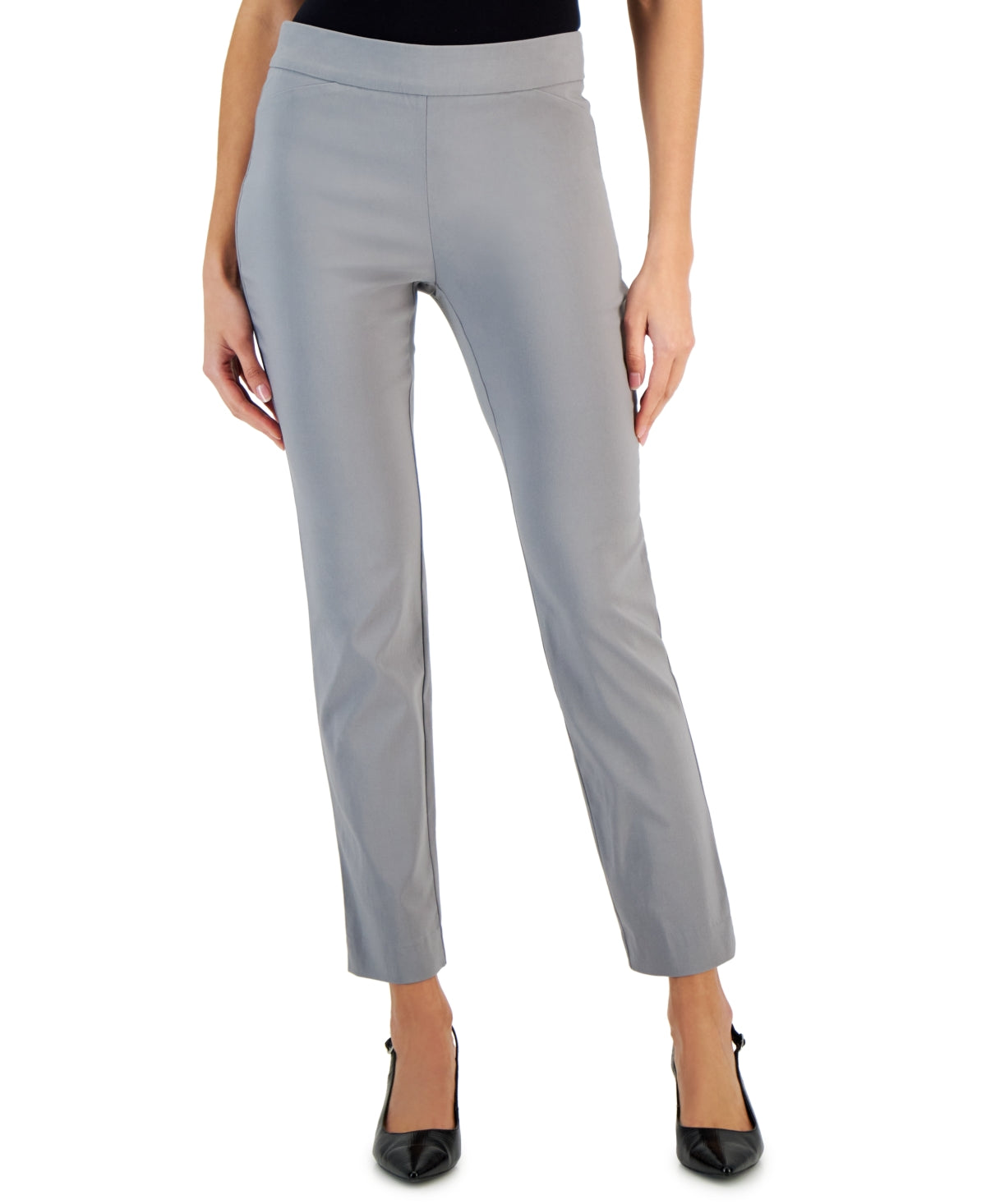 Petite Cambridge Stretch Slim-Leg Pants